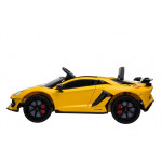 Elektrické autíčko Lamborghini Aventador - nelakované - žlté